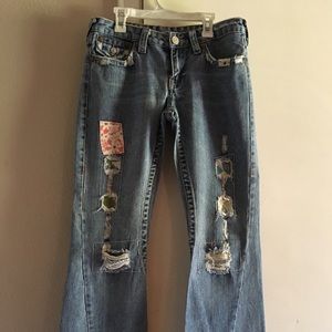 Vintage patched True Religion Jeans